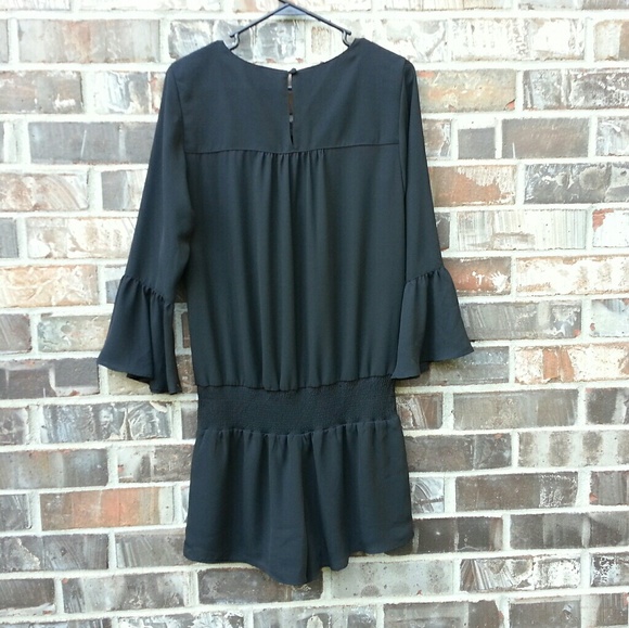 NWOT Chelsea28 | Blouson Romper black size S - Picture 3 of 7